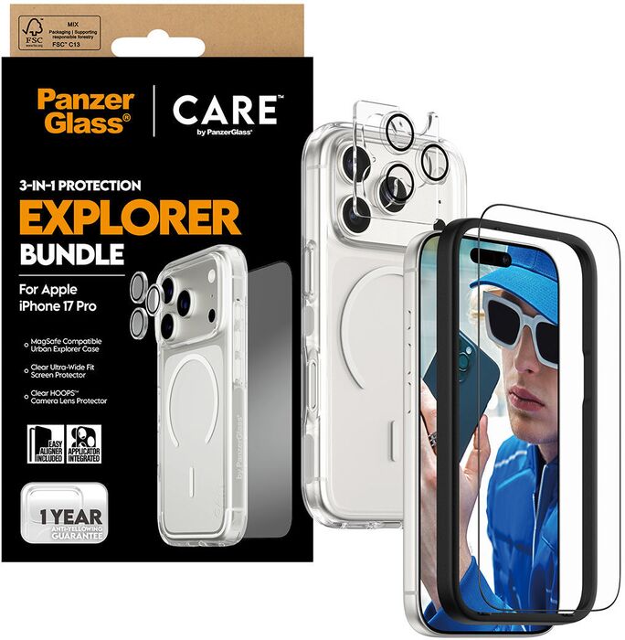 CARE iPhone 17 Pro 3-í-1 Explorer Bundle pakki