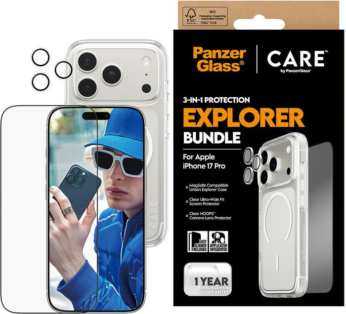 CARE iPhone 17 Pro 3-í-1 Explorer Bundle pakki