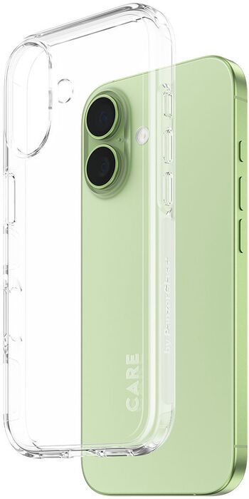 CARE iPhone 17 Urban símahulstur - Glært