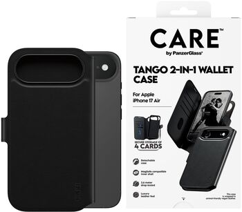 CARE iPhone Air Tango símaveski - Svart