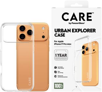 CARE iPhone 17 Pro Max Urban símahulstur - Glært