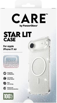 CARE iPhone Air Star Lit MagSafe símahulstur - Glært
