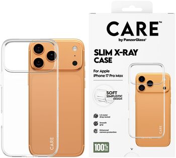 CARE iPhone 17 Pro Max X-Ray símahulstur - Glært