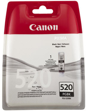 Canon PGI-520BK blekhylki - Svart