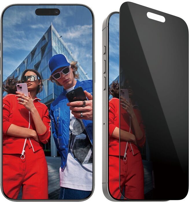 PanzerGlass iPhone 16 Pro Max öryggisgler með skjásíu og EasyAligner