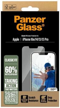 PanzerGlass iPhone 16e/14/13/13 Pro öryggisgler