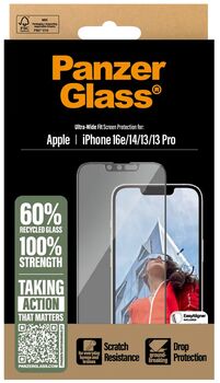 Product image not available for PanzerGlass iPhone 16e/14/13/13 Pro UWF öryggisgler