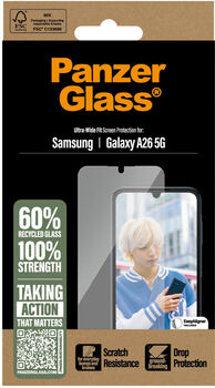 PanzerGlass Samsung Galaxy A26 UWF - Glært