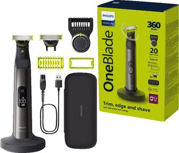 Philips OneBlade Pro 360 skegg- og líkamshárasnyrtir