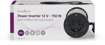 Nedis spennubreytir 12 V í  230 V - 150 W 