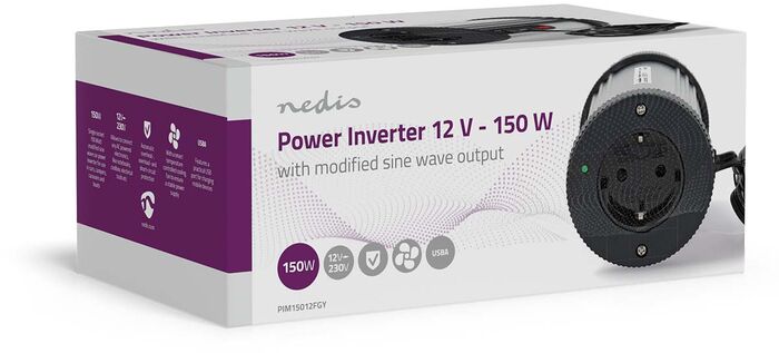 Nedis spennubreytir 12 V í 230 V - 150 W