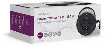 Nedis spennubreytir 12 V í  230 V - 150 W 