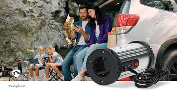 Nedis spennubreytir 12 V í  230 V - 150 W 
