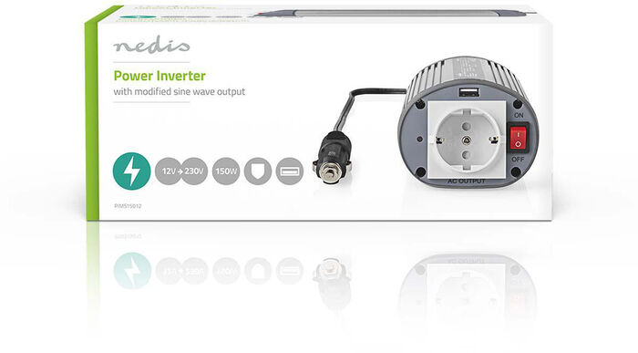 Spennubreytir 150W - 12V DC í 230V AC