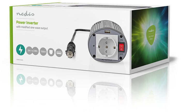 Spennubreytir 150W - 24V DC í 230V AC