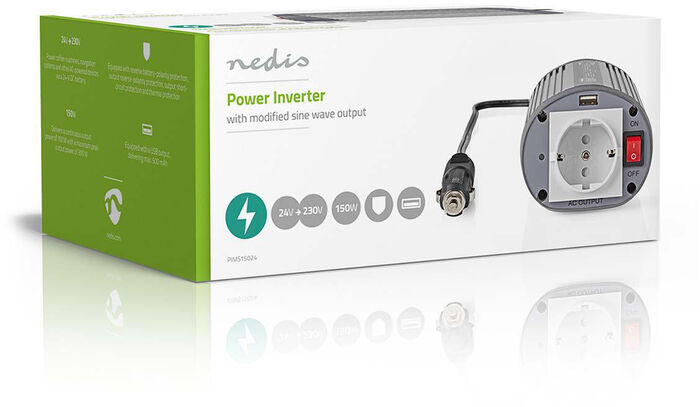 Spennubreytir 150W - 24V DC í 230V AC