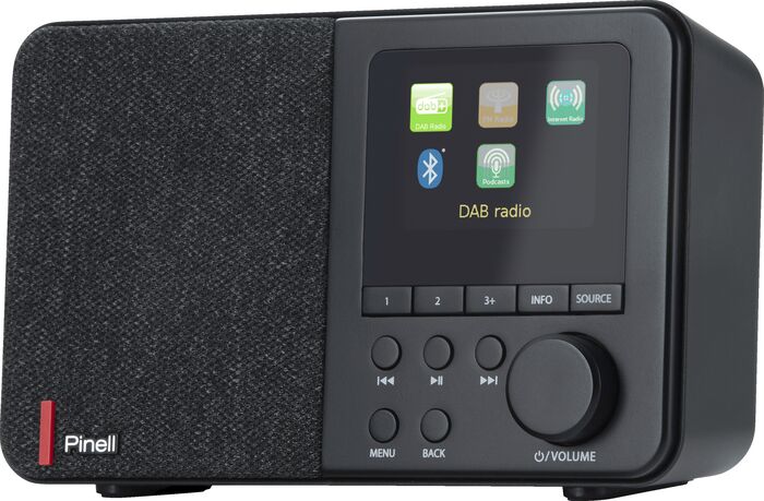 Pinell Supersound 001 útvarp - Svart