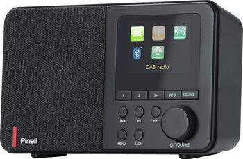 Pinell Supersound 001 útvarp - Svart