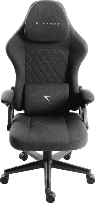 Piranha Bite Lite leikjastóll - Dökkgrár