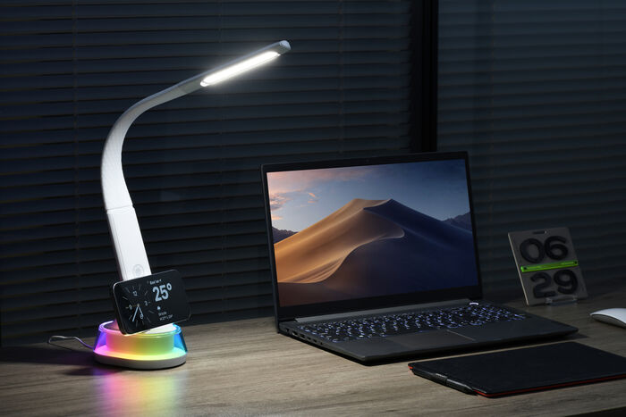 Wistream lampi fyrir streymi - Hvítur