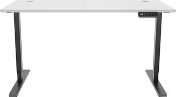 Piranha E-Base 120 skrifborð - Svart / Hvítt