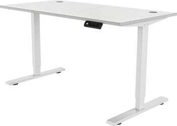 Piranha E-Base 120 skrifborð - Hvítt