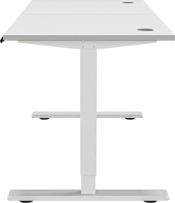 Piranha E-Base 120 skrifborð - Hvítt