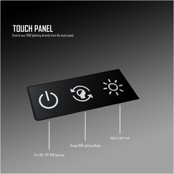 Piranha P-Base 140 RGB leikjaskrifborð