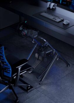 Piranha Mod V2 kappakstursleikjastandur - Svartur