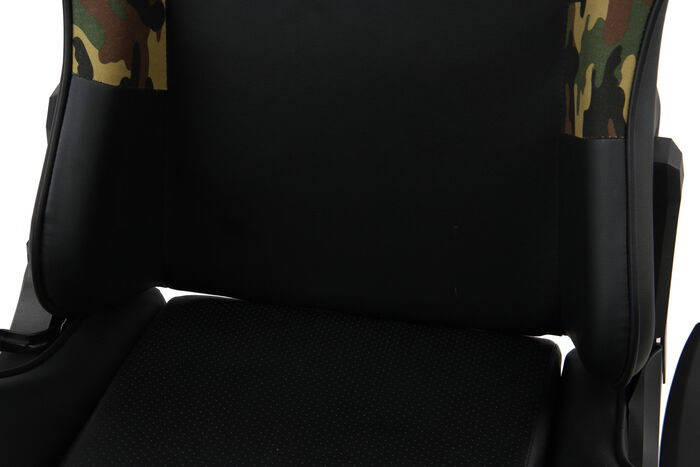 PIRANHA BITE v2 leikjastóll - Grænn felulita