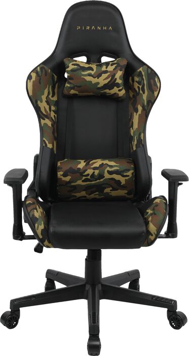 PIRANHA BITE v2 leikjastóll - Grænn felulita