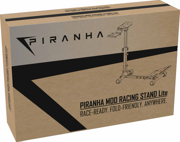 Piranha Mod Lite kappakstursleikjastandur - Svartur