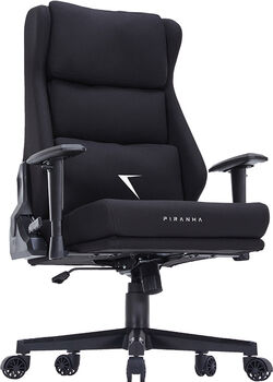 Piranha Plush leikjastóll - Svartur