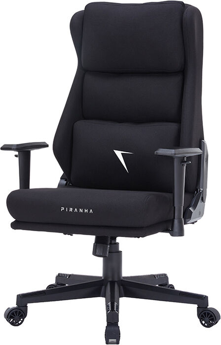 Piranha Plush leikjastóll - Svartur