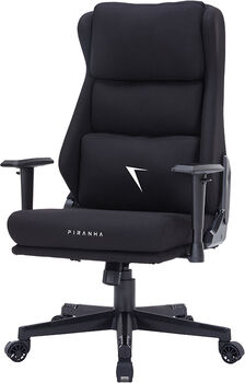 Piranha Plush leikjastóll - Svartur