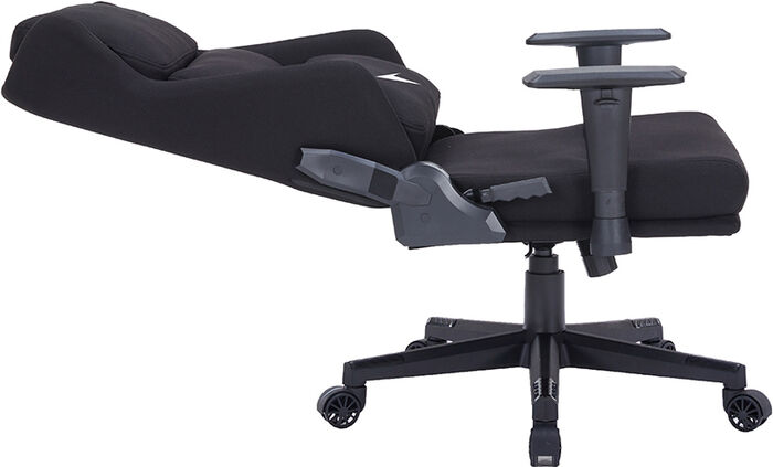 Piranha Plush leikjastóll - Svartur