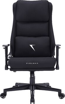 Piranha Plush leikjastóll - Svartur
