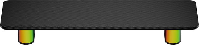 Piranha RGB skjástandur - Svartur