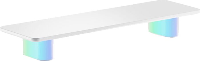 Piranha RGB skjástandur - Hvítur 