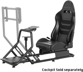 Piranha skjáfesting fyrir Cockpit kappakstursstól