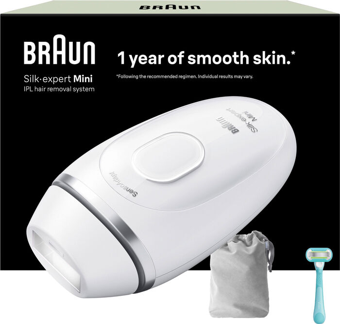 Braun IPL Silk expert Mini háreyðingartæki - Hvítt