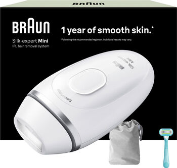 Braun IPL Silk expert Mini háreyðingartæki - Hvítt