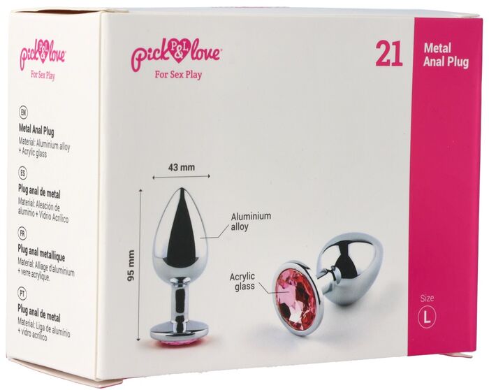 PICK&LOVE Nº 21 L rassaörvari - Silfur