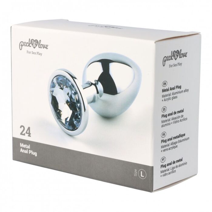 PICK&LOVE Nº 24 L rassaörvari - Silfur