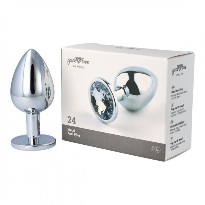 PICK&LOVE Nº 24 L rassaörvari - Silfur