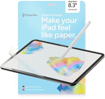 Paperlike 3 skjávörn fyrir iPad Mini (2021-2024) - 2 stk