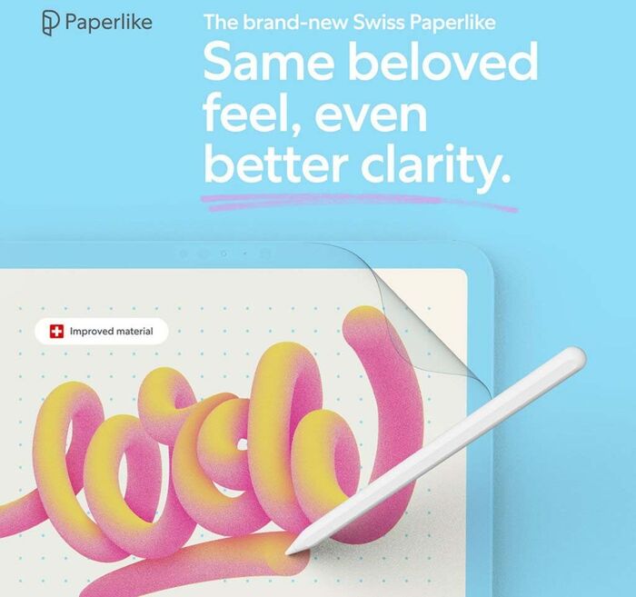 Paperlike 3 skjávörn fyrir iPad Pro 13" (2024,2025) - 2 stk