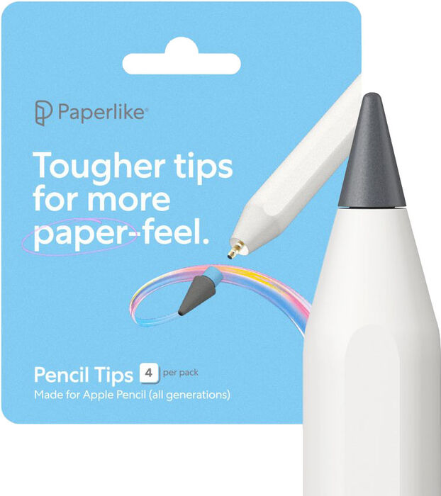 Paperlike pennaoddar fyrir Apple Pencil - 4 stk