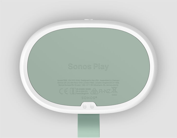 Sonos Play ferðahátalari - Hvítur