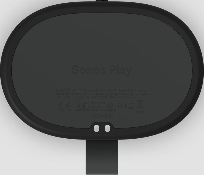 Sonos Play ferðahátalari - Svartur
